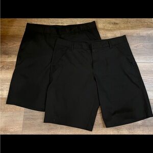 Men's Fila Black Golf Shorts
